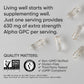 Sports Research® Alpha GPC 630mg (Extra Strength) – Bioavailable Choline for Focus & Cognitive Support | Vegan • Non-GMO • Gluten Free – 120 Liquid Capsules