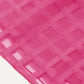 Strawberry Pink Checkered Puff Sleeve Babydoll Dress