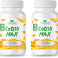 Sundhed Natural CoQ10 800mg - Extra Strong Coenzyme Q10 Supplement, Pack of 2 (60 Capsules Each)