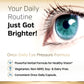 Sunergetic Premium Eye Pressure Support Supplement - Saffron, Lutein, Zeaxanthin, Bilberry & Pine Bark (2 x 30 capsules)