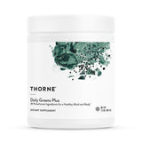 THORNE Daily Greens Plus – Comprehensive Greens Powder with Matcha & Adaptogens | Mint, 7.3 oz