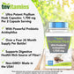 tnvitamins Psyllium Husk Capsules 1700mg | Probiotic Acidophilus | Digestive Fiber (2-Pack)