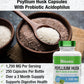 tnvitamins Psyllium Husk Capsules 1700mg | Probiotic Acidophilus | Digestive Fiber (2-Pack)