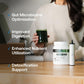 Transparent Labs Prebiotic Greens - Peach Mango, 30 Servings | Organic Spirulina, Chloerra, Acacia & Green Banana