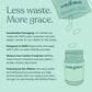 True Grace One Daily 40+ Multivitamin with Fermented Minerals, Organic Adaptogens & Mushrooms - Non-GMO, Gluten & Soy Free, 90 Vegan Tablets