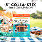 TRURANCH Collagen Sticks for Dogs - 5-inch Rawhide Alternative for Joints & Skin Health