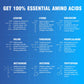 Ultimate 100% Essential Amino Acids for Cutting & Workouts | 9 EAAs, 40% Leucine, Keto & Vegetarian Tablets (150)
