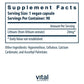 Vital Nutrients Lithium Orotate | Vegan Lithium Supplements for Memory, State of Mind, and Behavioral Health* | 20mg | Gluten, Dairy, Soy Free | 90 Capsules