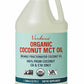 Verdana USDA Certified Organic Coconut MCT Oil – Fractionated Coconut Oil, No Palm Kernel Used, Kosher, Non-GMO, Food Grade – 1 Gallon