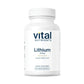 Vital Nutrients Lithium Orotate | Vegan Lithium Supplements for Memory, State of Mind, and Behavioral Health* | 20mg | Gluten, Dairy, Soy Free | 90 Capsules