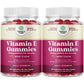 Natures Craft Vitamin E Gummies – 400 IU High-Potency Skin Support – 2-Month Supply