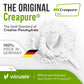 VITRUALS Creapure Creatine Monohydrate Powder – Ultra-Pure German Creatine (1000g), 100% Made in Germany