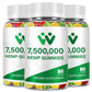 WACHRAY Nutrition: 3 Packs Organic Hemp Gummies – 7.5M High Strength Hemp Oil Infused, 240 Gummies per Bottle