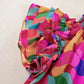 Multi Colour Ruffle Sleeve Blouse