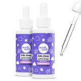 Wink Well Kids Melatonin Drops — 1 mg, Drug-Free Sleep Support for Children (2-Pack)
