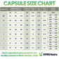 XPRS Nutra Vegan Size 000 Empty Capsules – 1000 Count Clear Veggie Capsules for DIY Filling