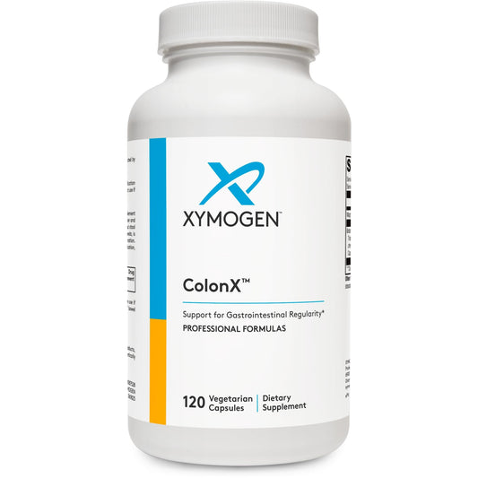 XYMOGEN ColonX Supplement – Magnesium Citrate, Cape Aloe & Triphala for Digestive Support (120 Capsules)