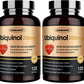 ZEBORA Ubiquinol CoQ10 200mg Softgels – 4-in-1 Antioxidant with Max Absorption (Pack of 2)