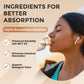 ZEBORA Ubiquinol CoQ10 200mg Softgels – 4-in-1 Antioxidant with Max Absorption (Pack of 2)
