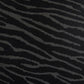 Louche Celie Zebra Devore Feather Trimmed Mini Dress Black