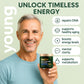ZenUP NAD+ Supplement | 1100mg Liposomal NR with Resveratrol & Quercetin | Energy & Skin Support | 120 Caps