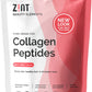 Zint Collagen Peptides Powder (32 oz) | Grass-Fed, Hydrolyzed Type I & III | Unflavored
