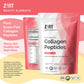Zint Collagen Peptides Powder (32 oz) | Grass-Fed, Hydrolyzed Type I & III | Unflavored