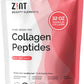 Zint Collagen Peptides Powder (32 oz) | Grass-Fed, Hydrolyzed Type I & III | Unflavored