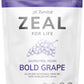 Zurvita Zeal for Life - Bold Grape Flavor | Daily Nutrition for Vitality & Wellness - 30-Day Wellness Bag 420g