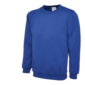 Eli Boys Girls Unisex Longe Sleeve Sweatshirt School Jersey Royal Blue