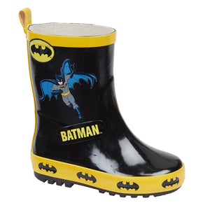 DC Batman Boys Kids Wellington Boots Wellies