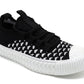 Darlene Girls Sock Knit Plimsolls Pumps Sneaker Trainers Black
