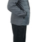 Milo Boys Puffer Fleece Lined Hooded Jackets Grey