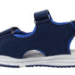 Duncan Boys Double Touch Strap Sports Sandals Shoes Navy Blue