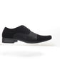 James Mens Pointed Toe Lace Up Formal Shoes Black