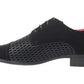 James Mens Pointed Toe Lace Up Formal Shoes Black