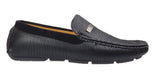 Kennedy Mens Slip On Loafers Moccasin Shoes Black