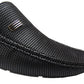 Kennedy Mens Slip On Loafers Moccasin Shoes Black