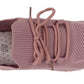 Dorothy Ladies Sock Knit Lace Up Comfort Trainers Pink