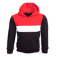 Alfie Toddlers Pull Over Tracksuit Set Charcoal Red