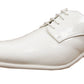Roger Mens Formal Patent Dress Pointed Toe Shoes White