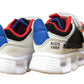 Bernie Kids Light Up LED Touch Strap Trainers White / Red