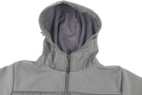 Milo Boys Puffer Fleece Lined Hooded Jackets Grey