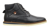 Bradly Mens High Top Chukka Boots Black