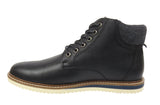 Bradly Mens High Top Chukka Boots Black