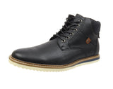 Bradly Mens High Top Chukka Boots Black