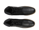 Bradly Mens High Top Chukka Boots Black