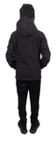 Milo Boys Puffer Fleece Lined Hooded Jackets Black