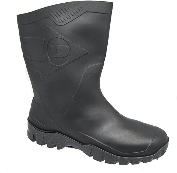 Mens Dunlop Short Mini Wellington boots