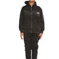 Boys DLX  Zip Contrast  Hooded Tracksuit Black